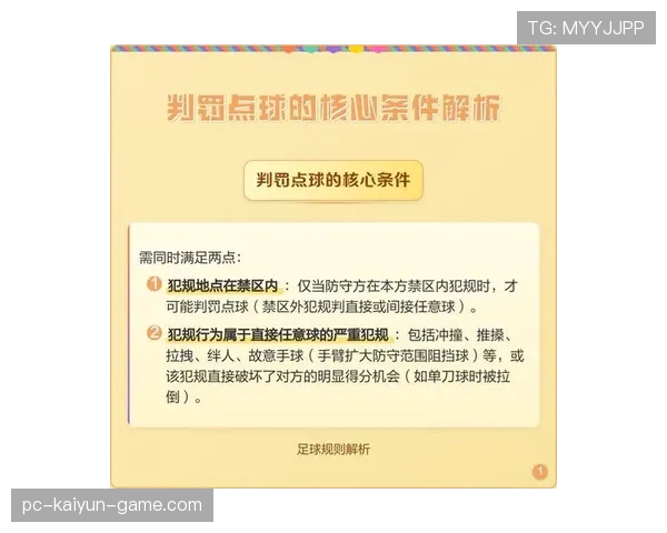 点球规则详解:主罚条件、执行流程与常见判罚误区 点球规则详解:主罚条件、执行流程与常见判罚误区